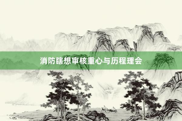 消防瞎想审核重心与历程理会